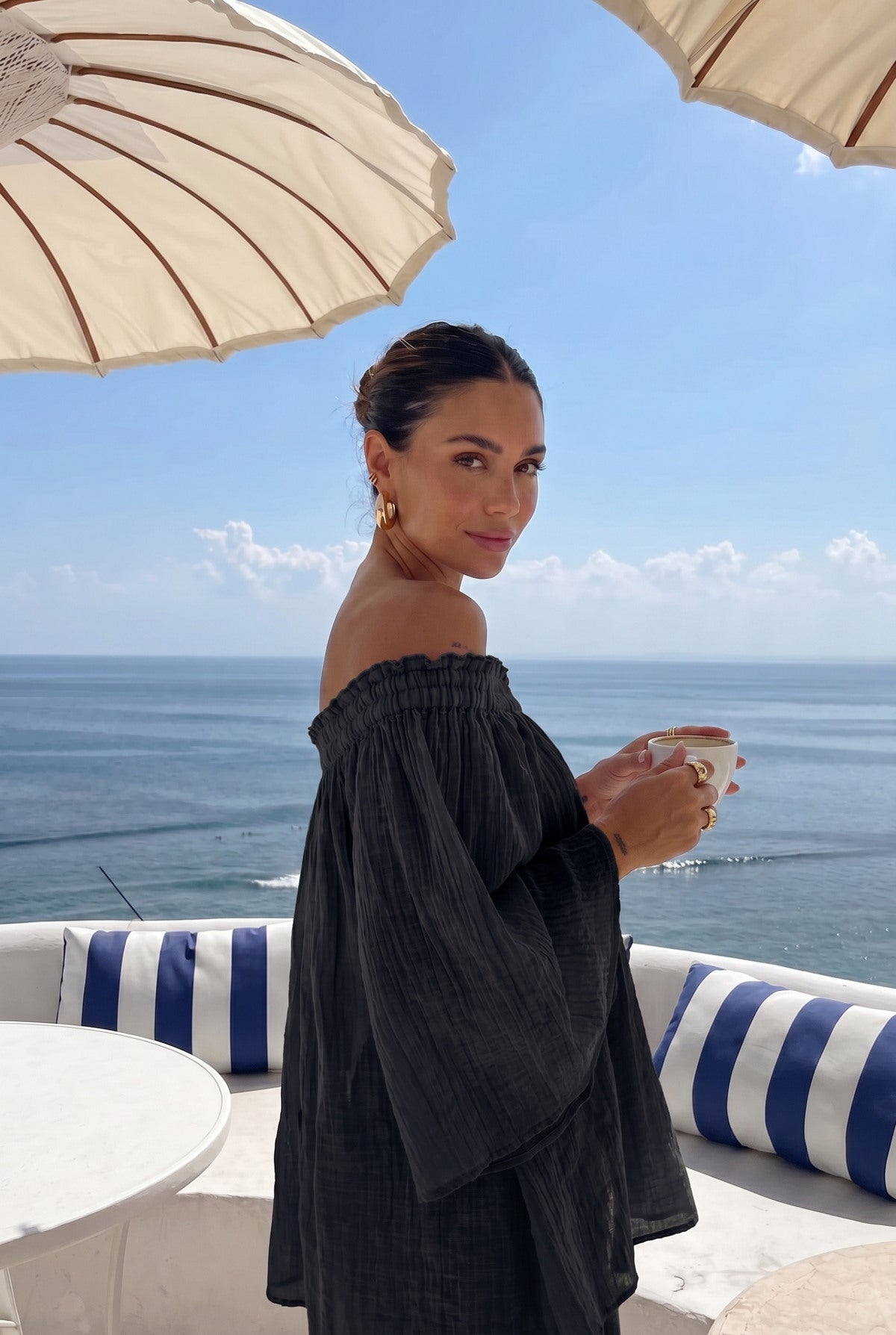 Blouse model Nonna zwart