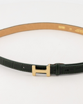 Riem Herma Small Croco zwart