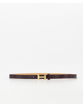 Riem Herma Small Croco bordeaux