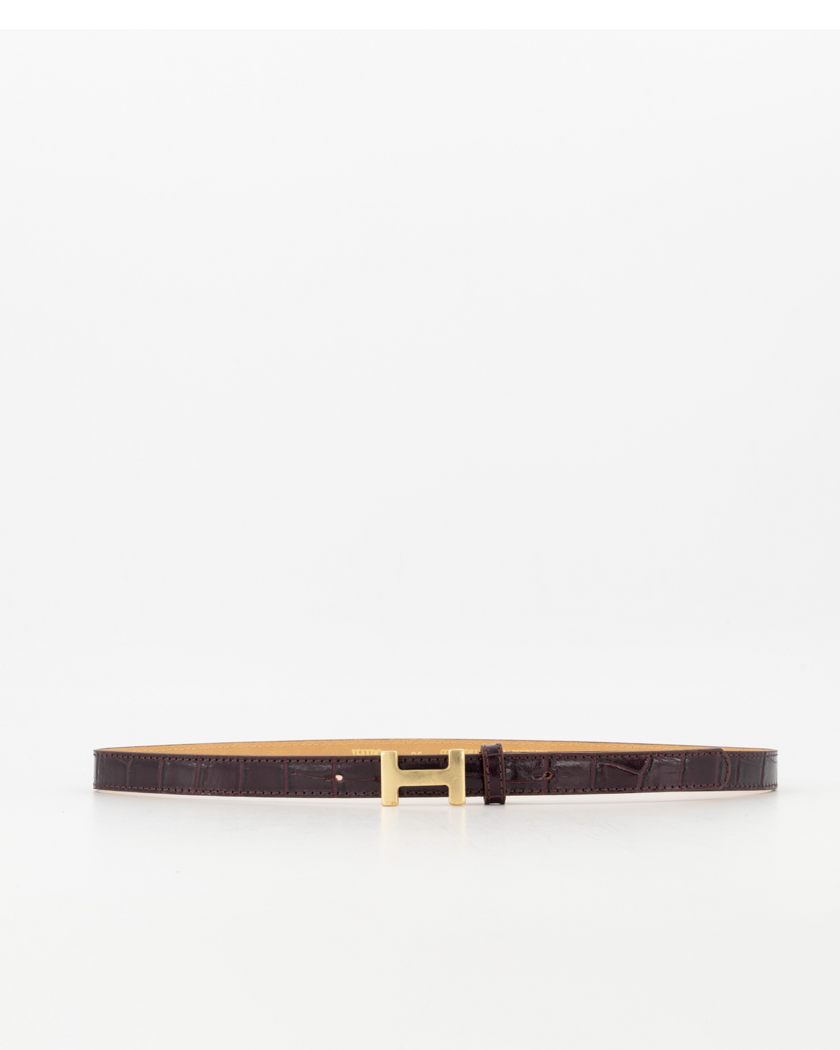 Riem Herma Small Croco bordeaux