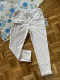 Jog pants Tamara Plus size white