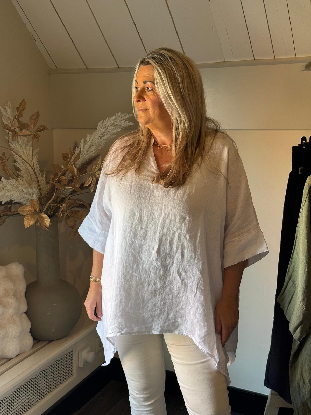 Blouse Oversized Lara white