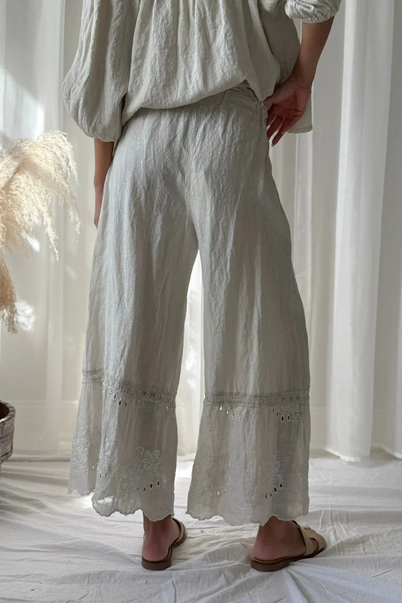 Bypias broek Lavinia sand