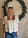 Linen blouse Marly beige