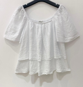 Linnen blouse Marly white