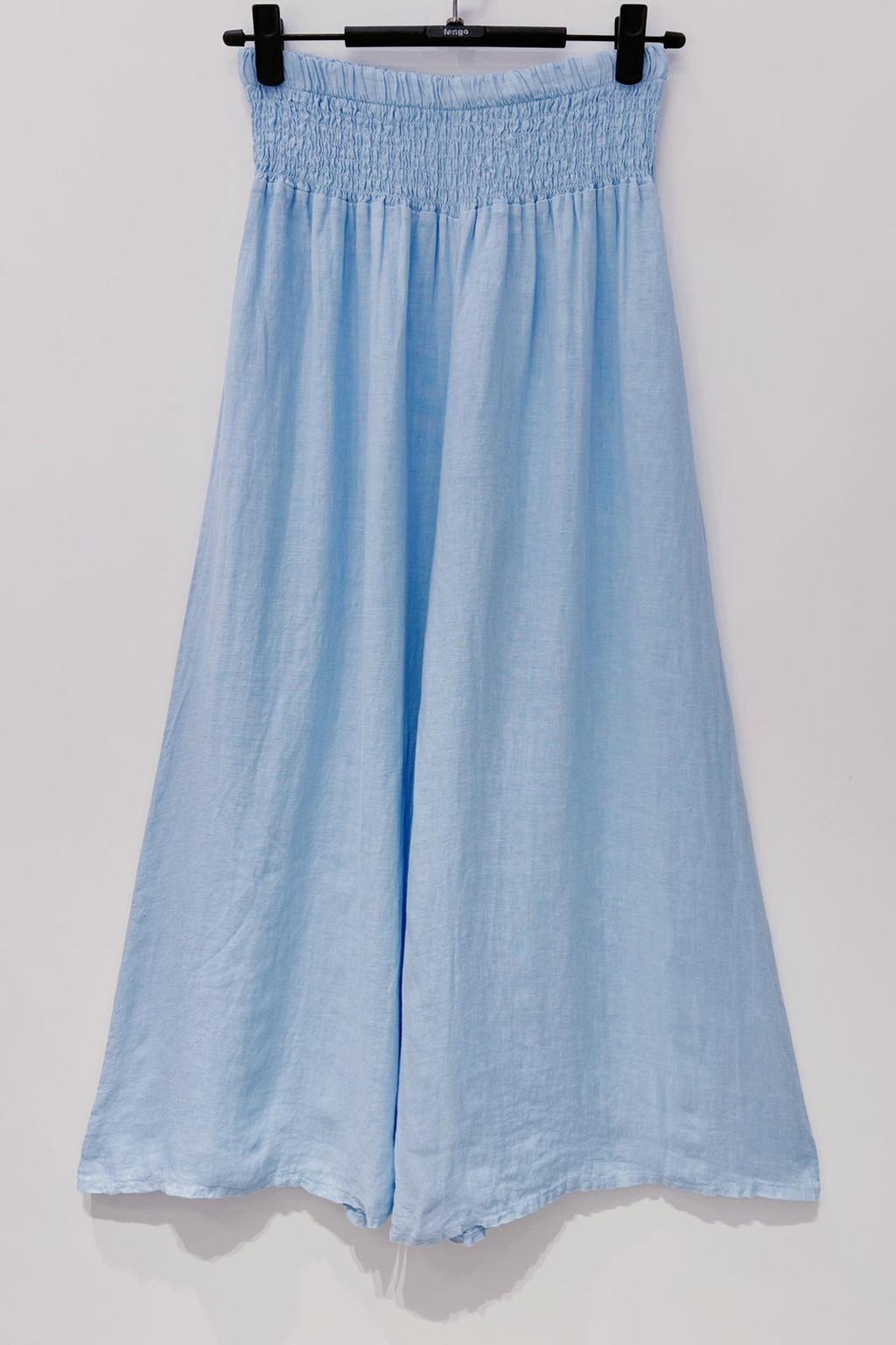 Linnen broek Noor licht blauw