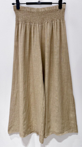 Linnen broek Noor bronze